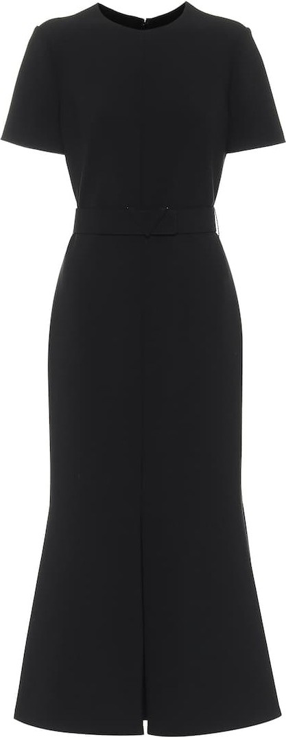 Valentino Crêpe midi dress