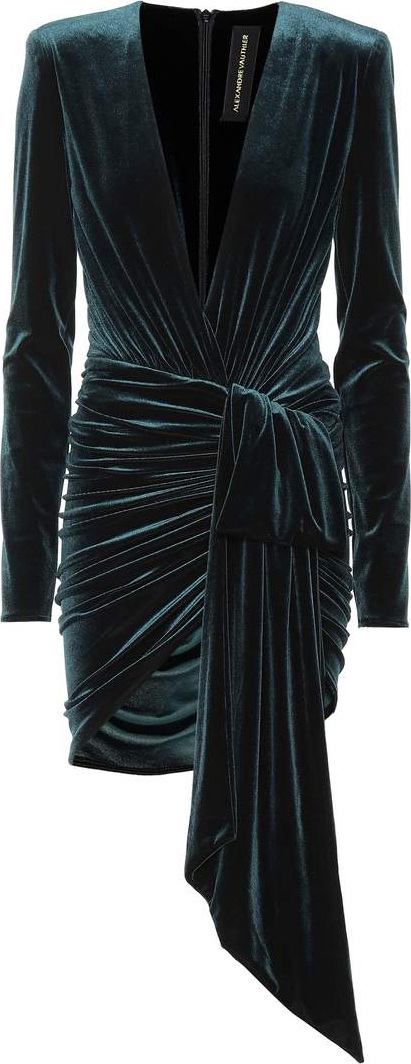 Alexandre Vauthier Velvet dress