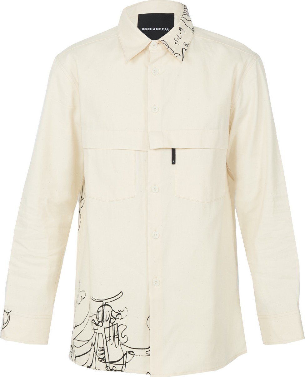 Rochambeau Pocket button down shirt