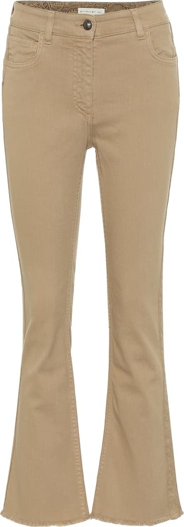 Etro Mid-rise straight jeans