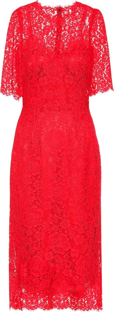 Dolce & Gabbana Lace midi dress