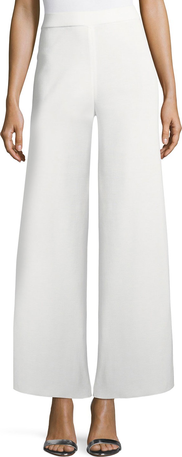 Misook Washable Wide-Leg Pants