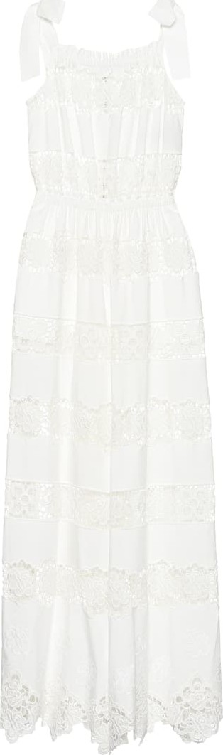 Dolce & Gabbana Wide-leg lace jumpsuit