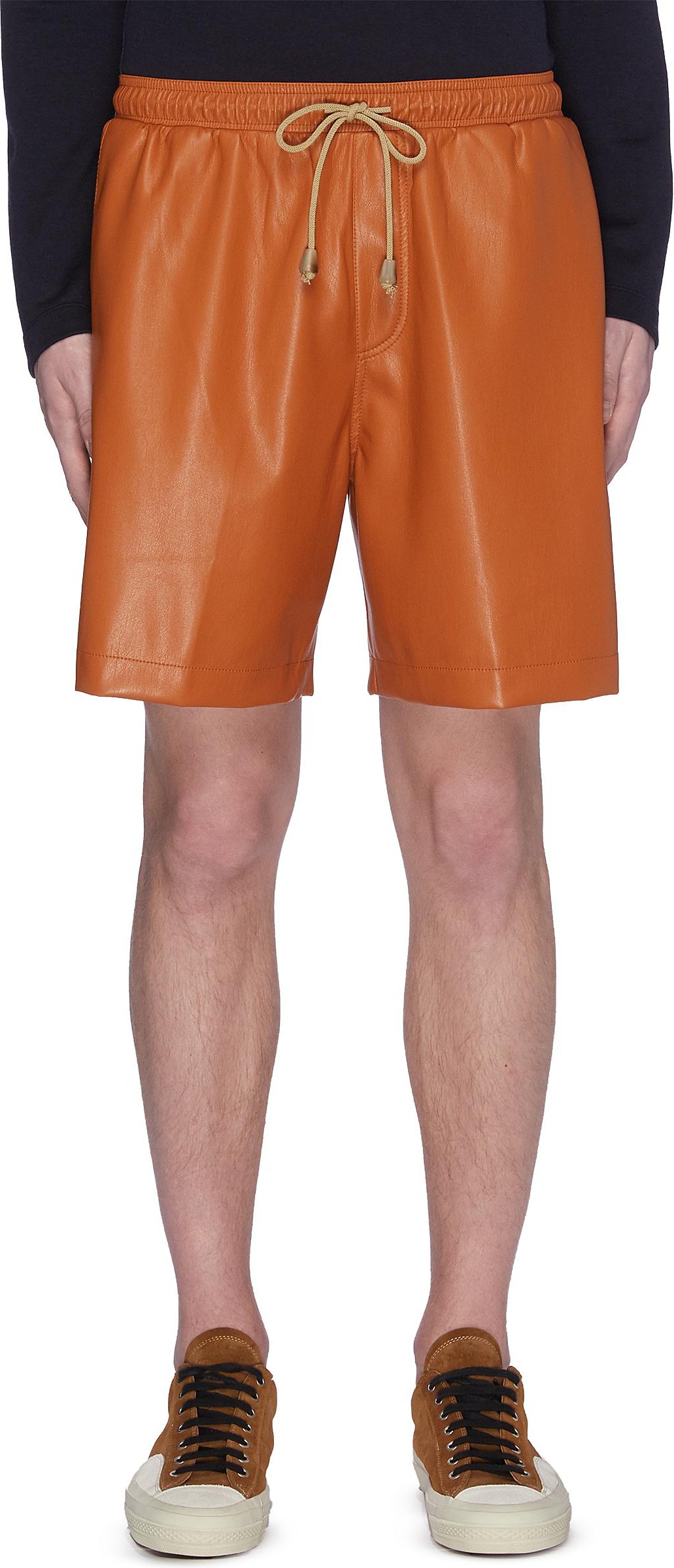 Nanushka Faux leather shorts