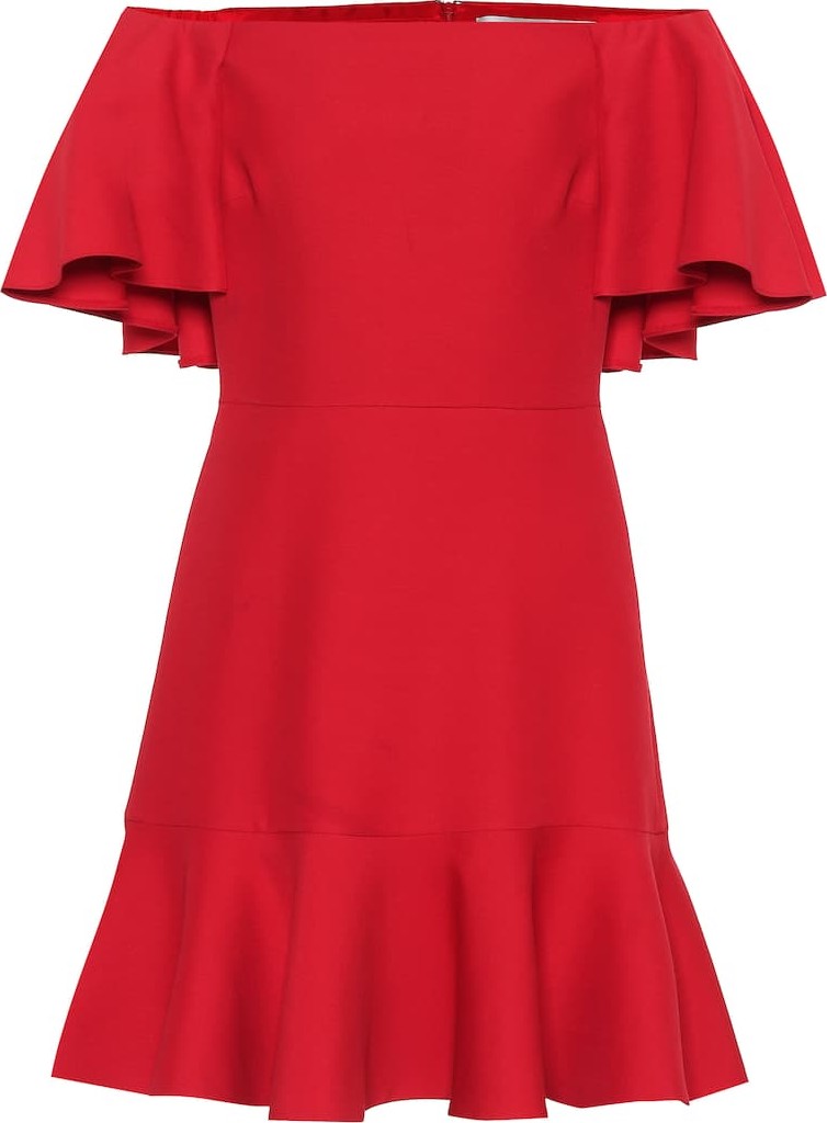 Valentino Wool and silk minidress