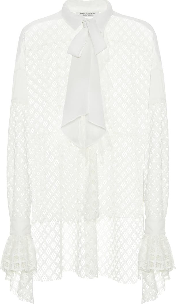 Philosophy Di Lorenzo Serafini Jacquard blouse