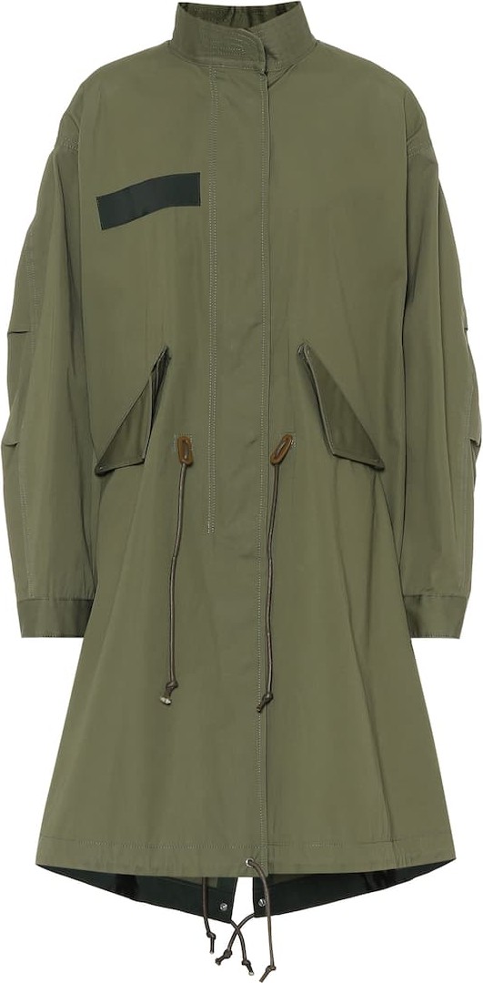 Sacai Cotton oxford coat