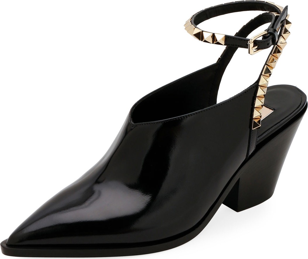 Valentino No Limit Leather Booties