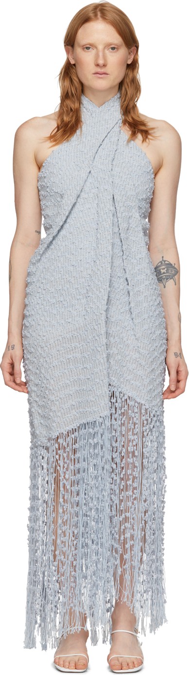 Jacquemus Blue 'La Robe Cortese' Dress