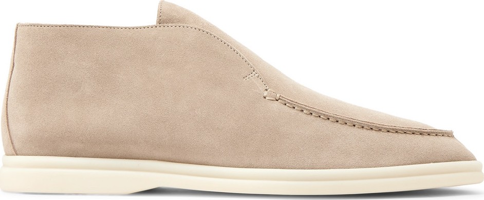 Loro Piana Open Walk Suede Boots