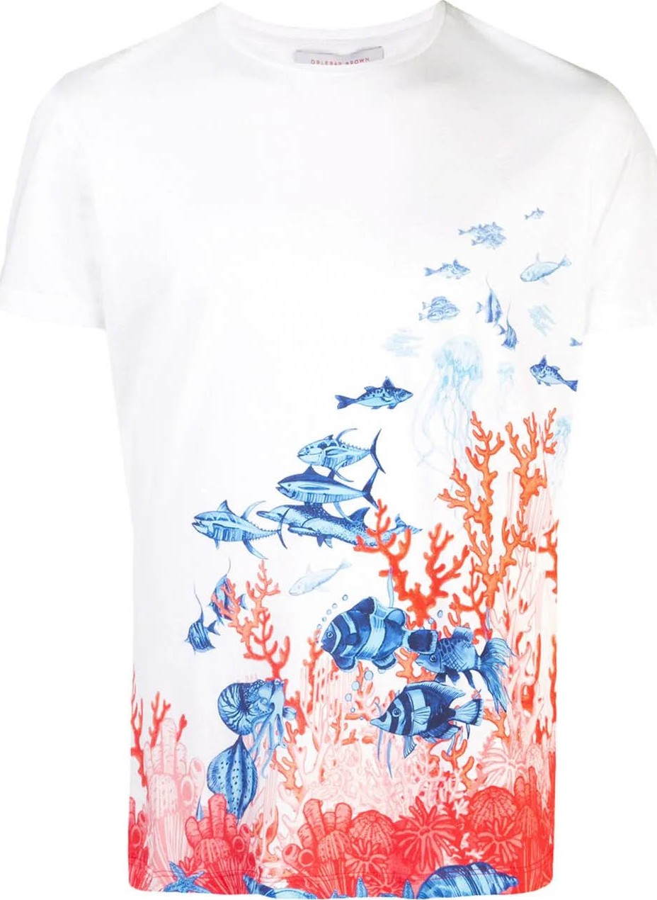 Orlebar Brown Abstract t-shirt