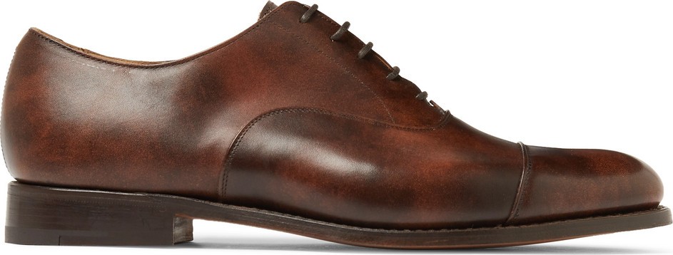 Tricker's Appleton Leather Oxford Shoes