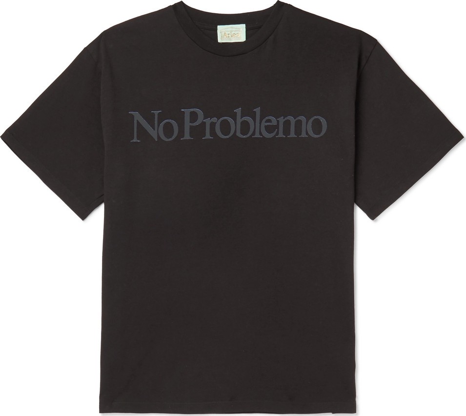 Aries Printed Cotton-Jersey T-Shirt