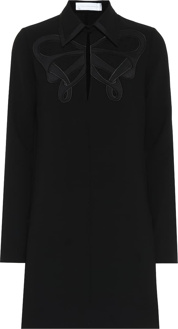 VICTORIA, VICTORIA BECKHAM Crêpe minidress
