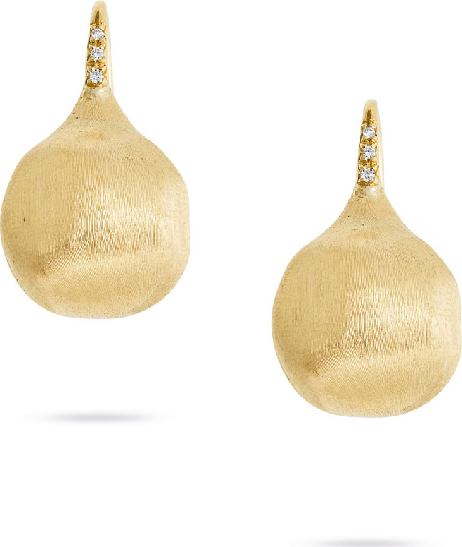 Marco Bicego Africa 18k Diamond Large Drop Earrings