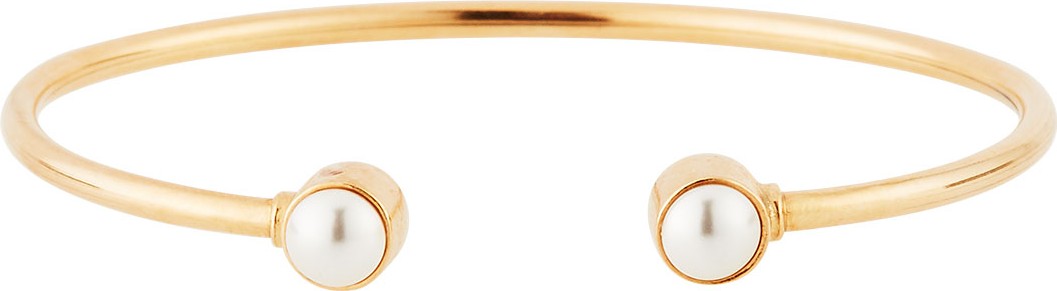 Alex and Ani Sea Sultry Pearly Cuff Bracelet, Rose Gold