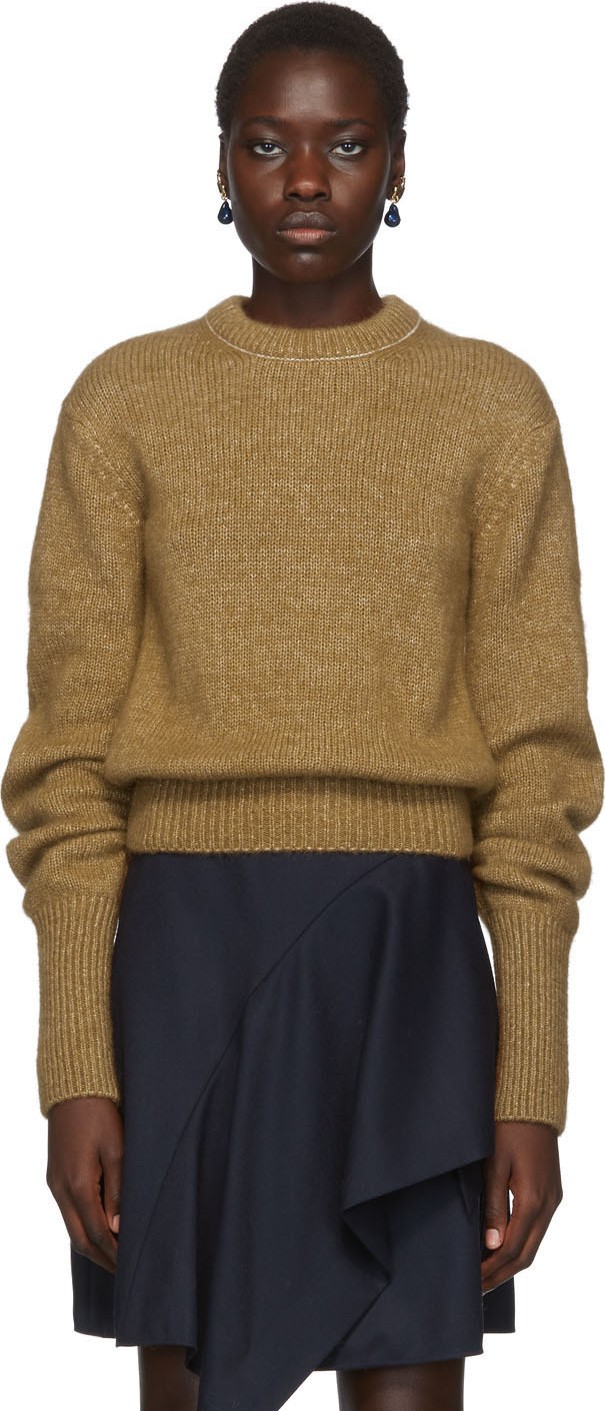 Chloe Beige Alpaca & Silk Sweater