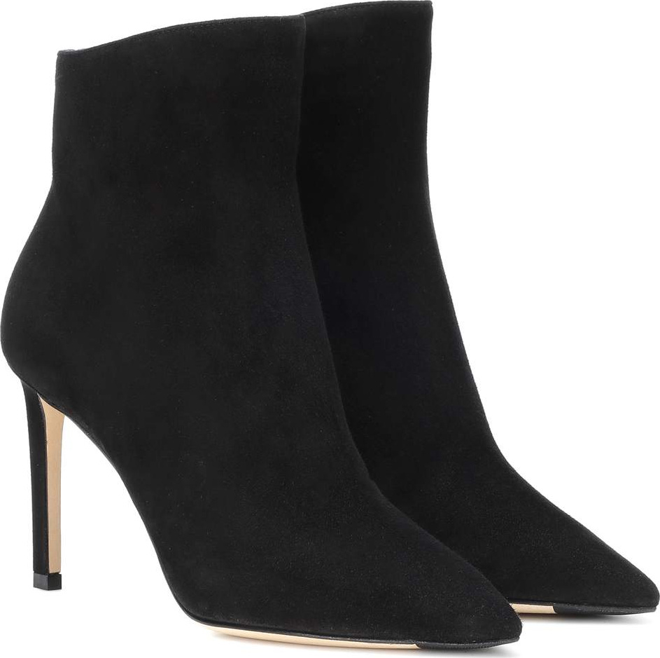 Jimmy Choo Helaine 85 suede ankle boots