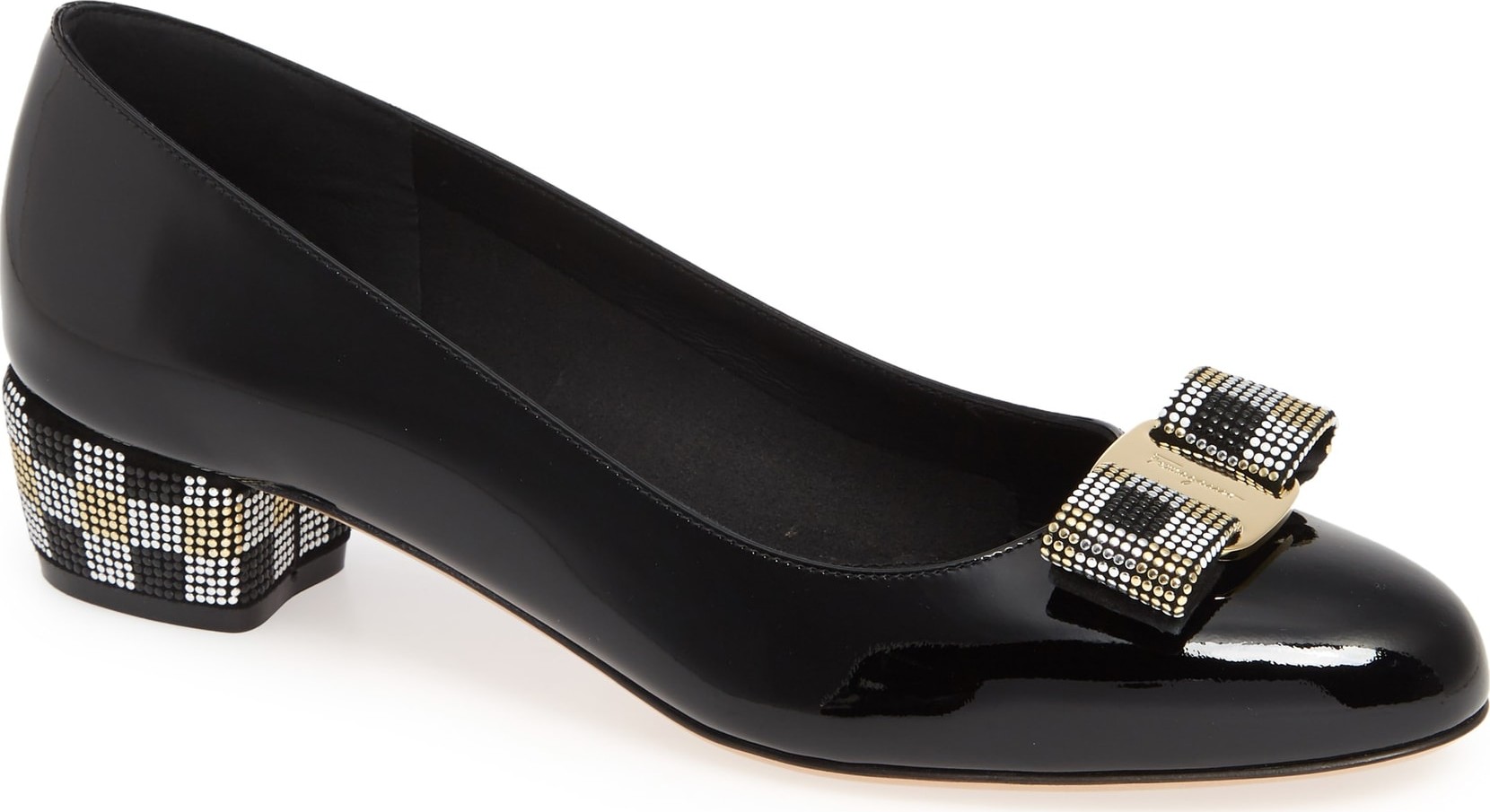Salvatore Ferragamo Vara Mosaic Pump Salvatore Ferragamo Vara Mosaic Pump