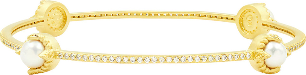 Freida Rothman Textured Thin Slide Bangle