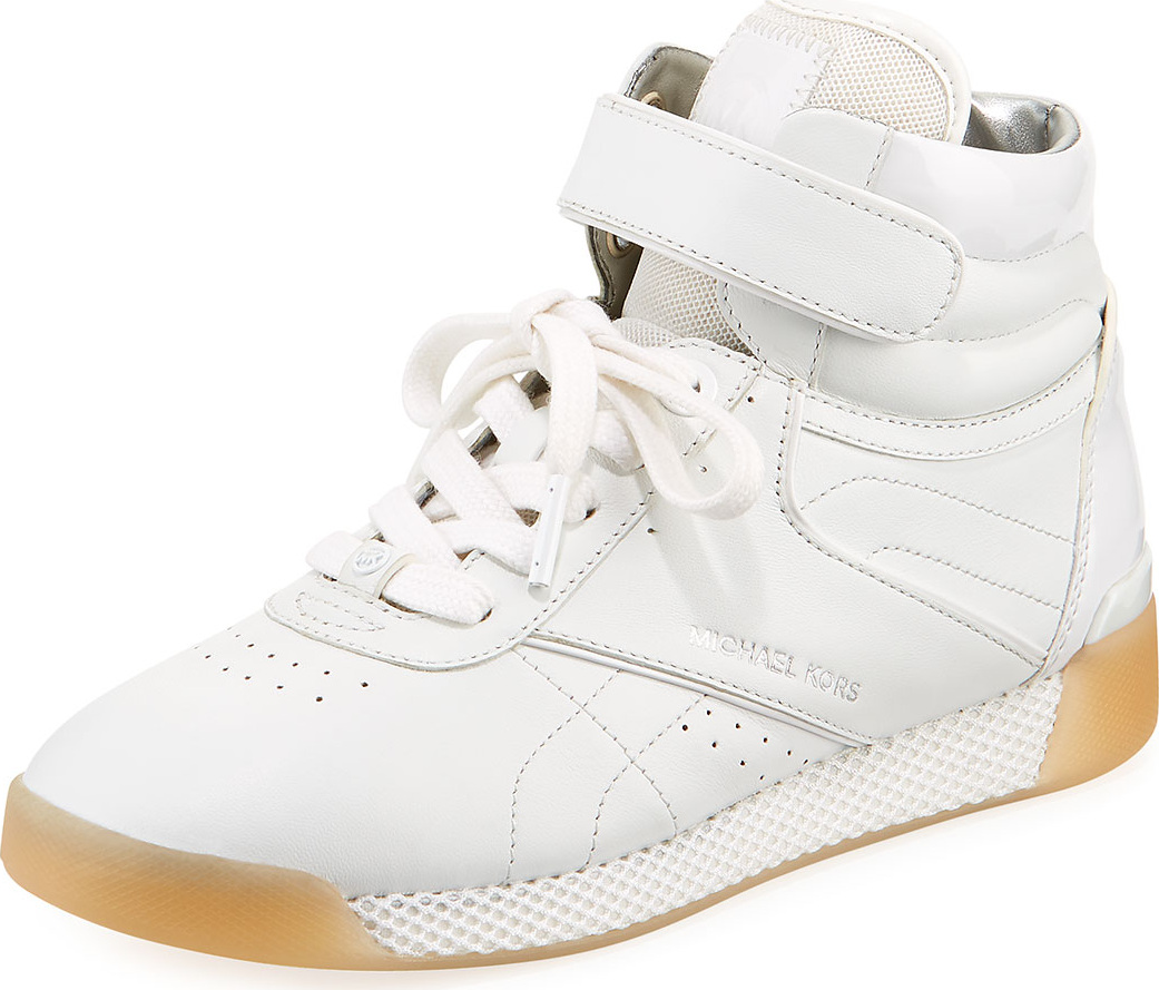 MICHAEL MICHAEL KORS Addie High-Top Leather Sneaker