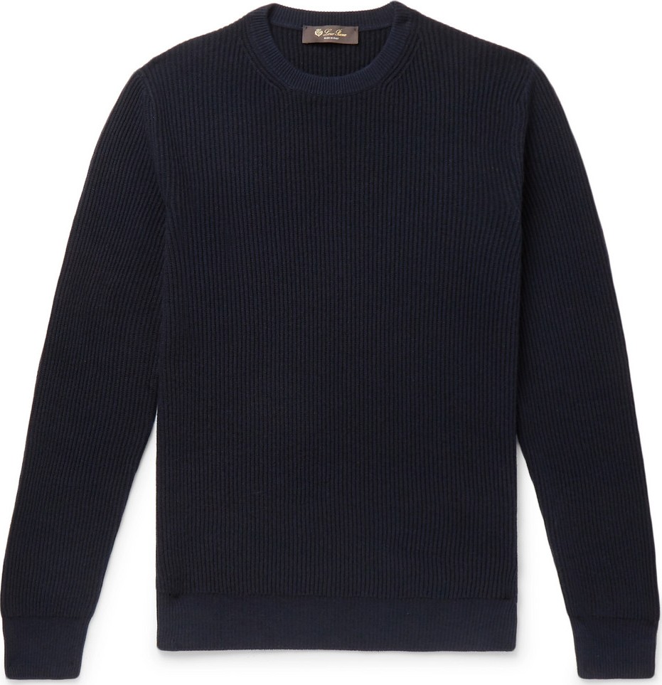 Loro Piana Ribbed Cashmere Sweater