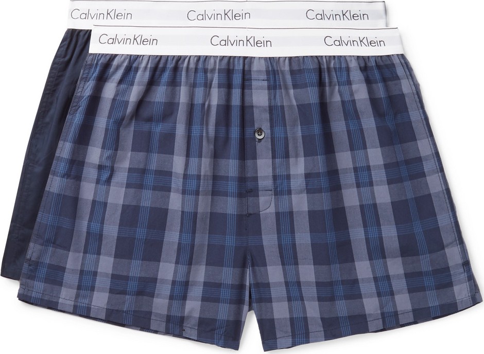 Calvin Klein Underwear Two-Pack Cotton Boxer Shorts