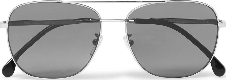 Paul Smith Aviator-Style Silver-Tone Sunglasses Paul Smith Aviator-Style Silver-Tone Sunglasses