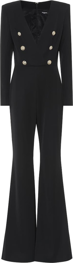 Balmain Wool jumpsuit