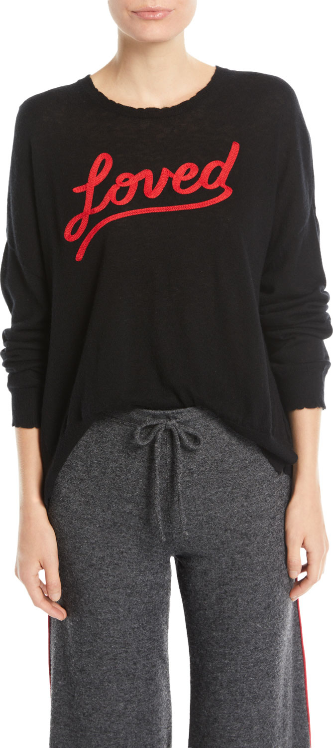 SUNDRY Loved Crewneck Wool-Cashmere Sweater