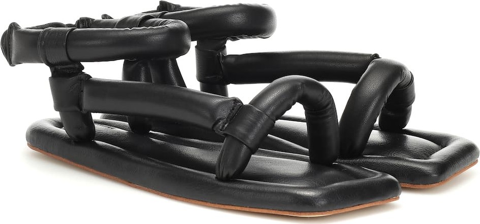 Nanushka Yola faux leather sandals