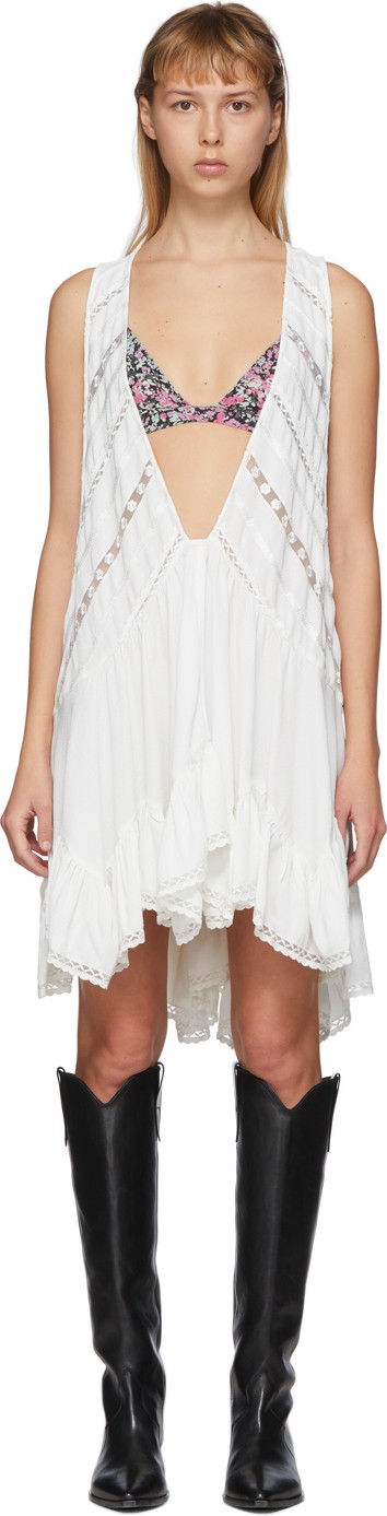 Isabel Marant White Lacre Dress