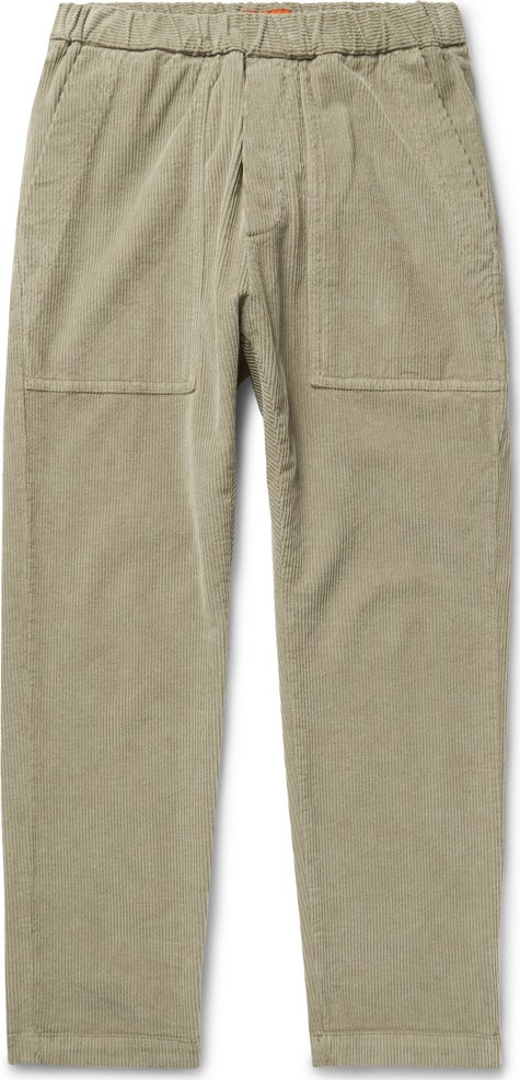 Barena Tapered Stretch-Cotton Corduroy Trousers