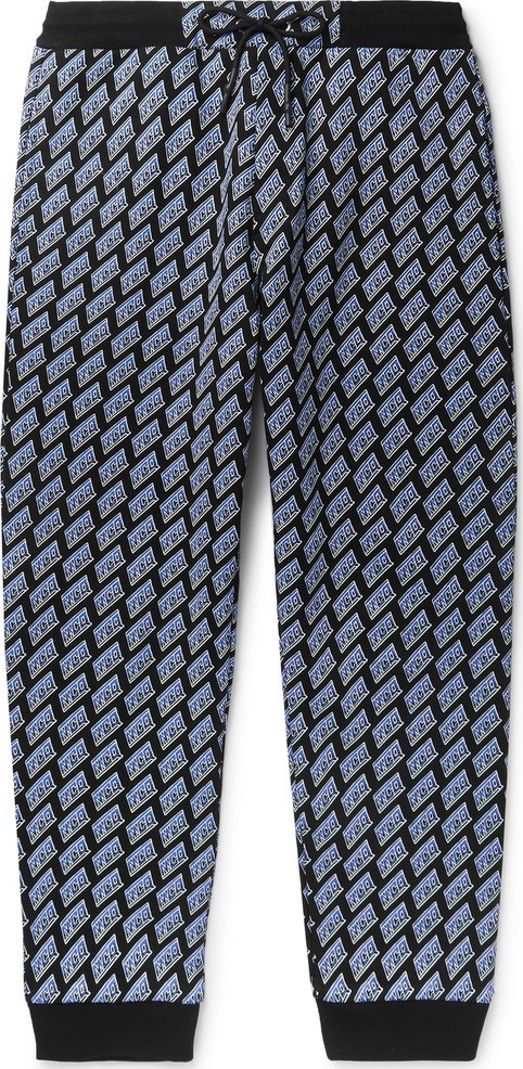 McQ - Alexander McQueen Logo-Print Loopback Cotton-Jersey Sweatpants McQ - Alexander McQueen Logo-Print Loopback Cotton-Jersey Sweatpants