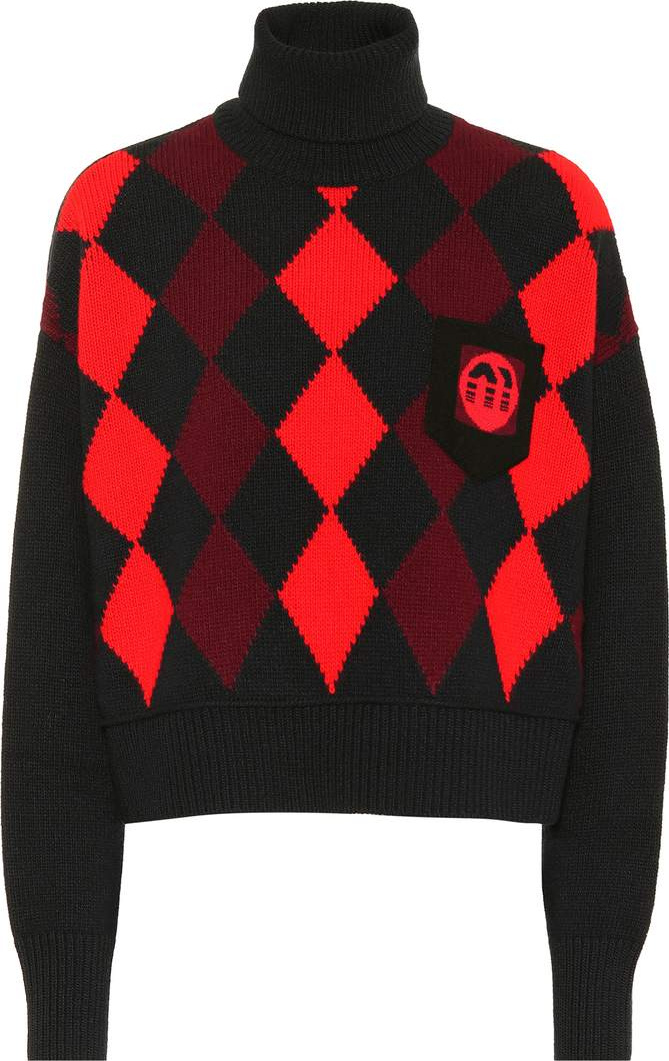 Miu Miu Virgin wool turtleneck sweater