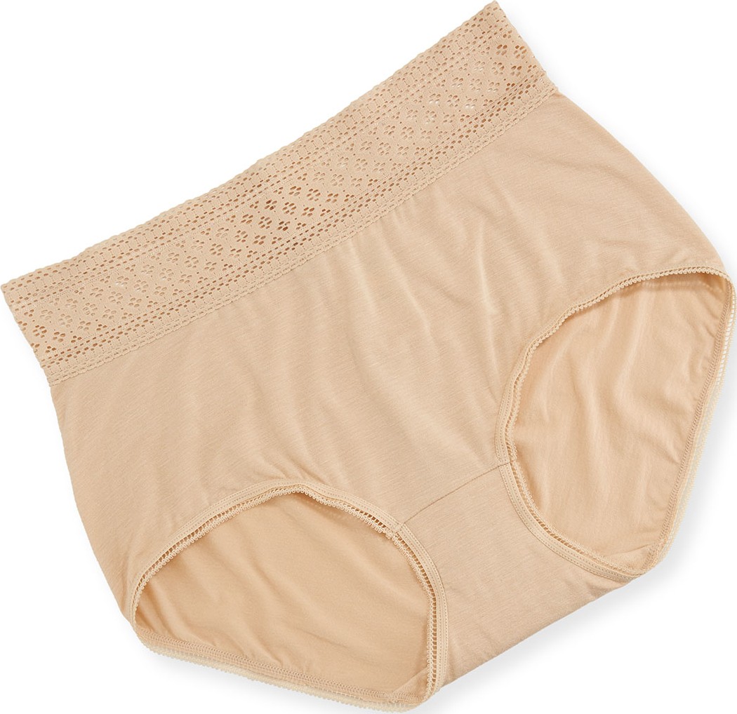 Wacoal Subtle Beauty Lace-Trim Bikini Briefs