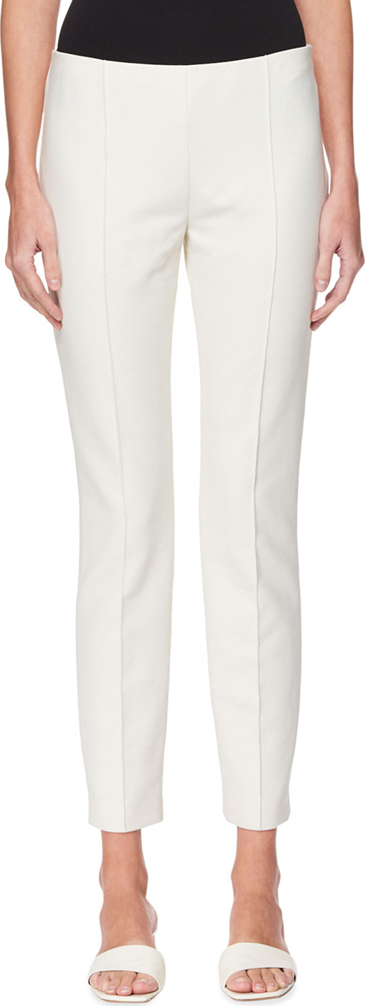 THE ROW Cosso Cotton-Stretch Skinny Pants