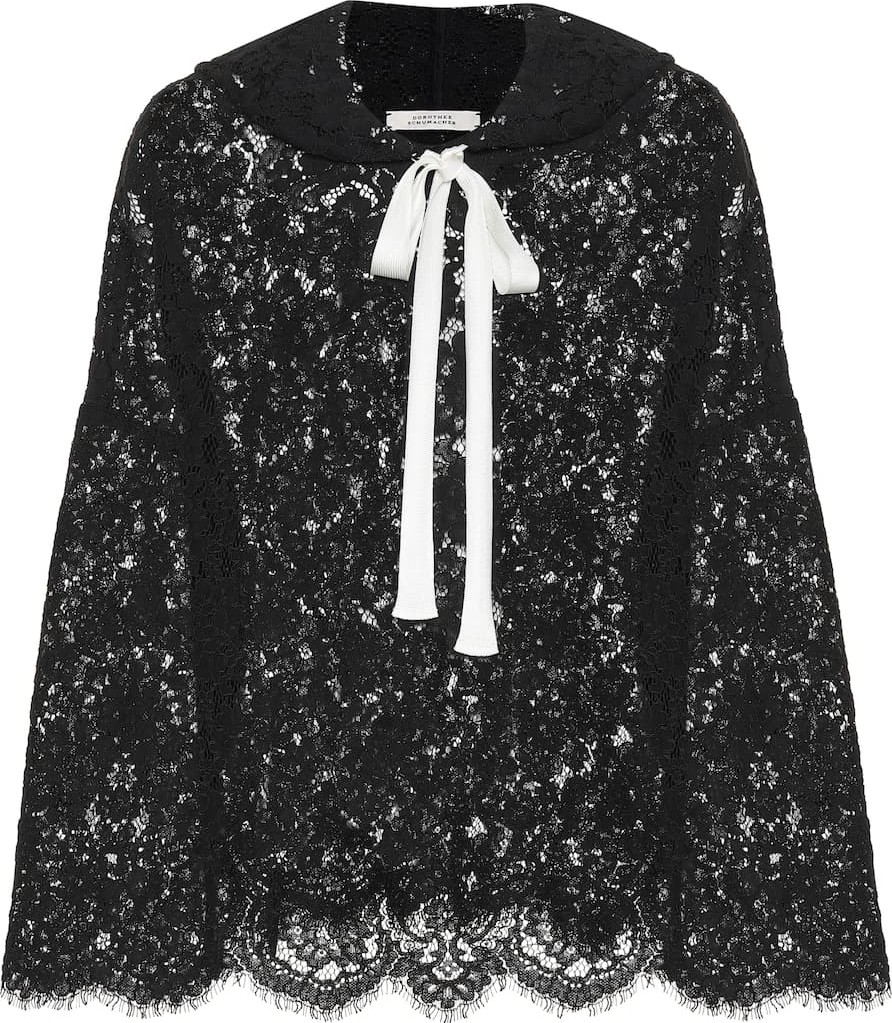 Dorothee Schumacher Energized Lace hooded top