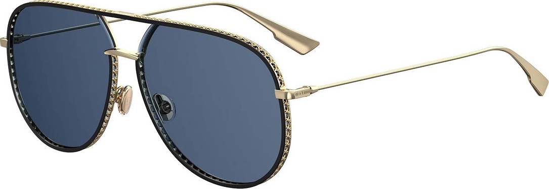 Dior Aviator Cutout Metal Sunglasses