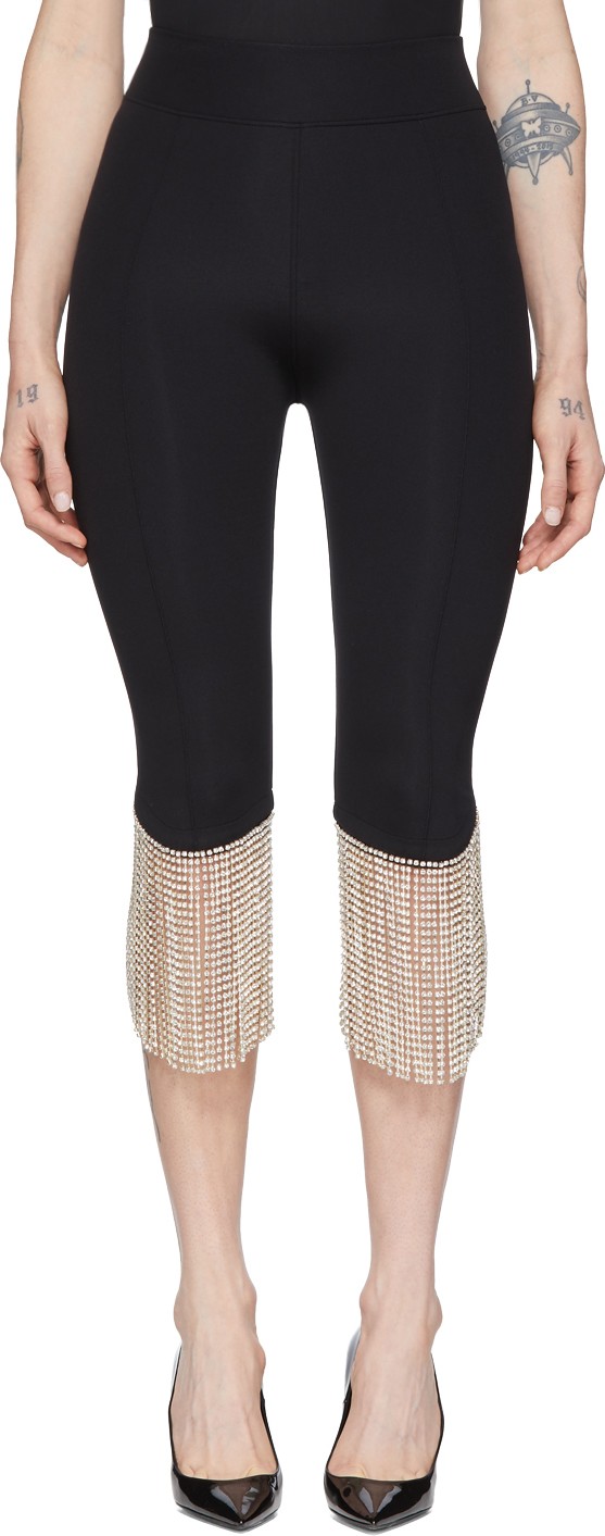 Burberry London England Black Charente Biker Shorts