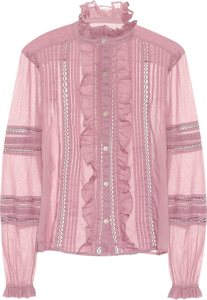 Isabel Marant Etoile Valda cotton blouse