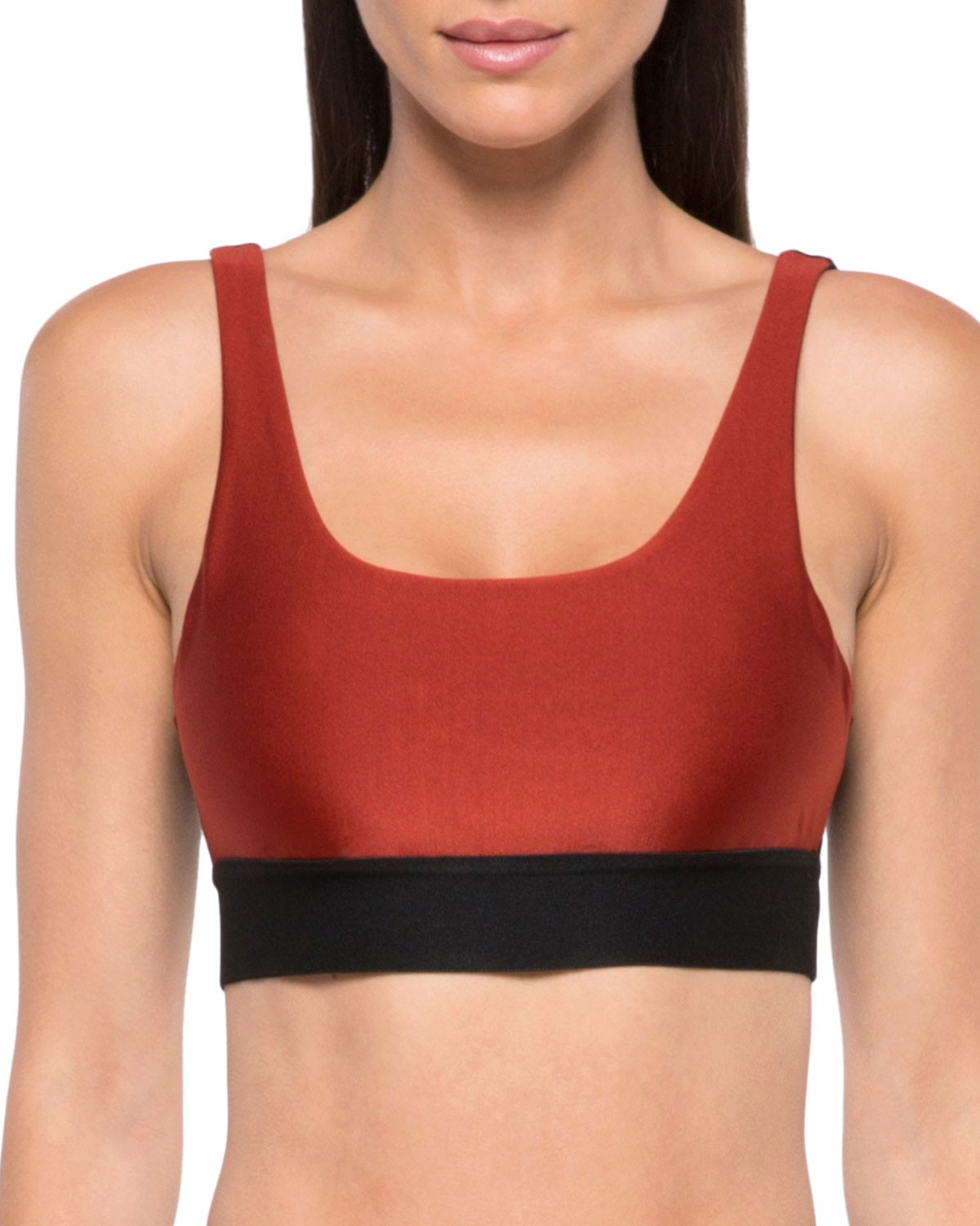 KORAL Inner V-Back Mesh Sports Bra