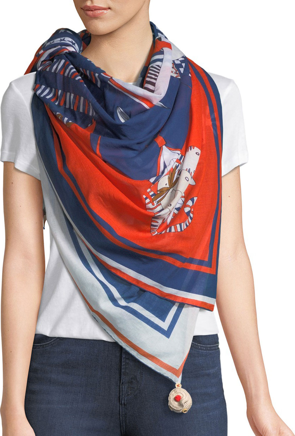 rumisu Salty Squad Cotton Scarf