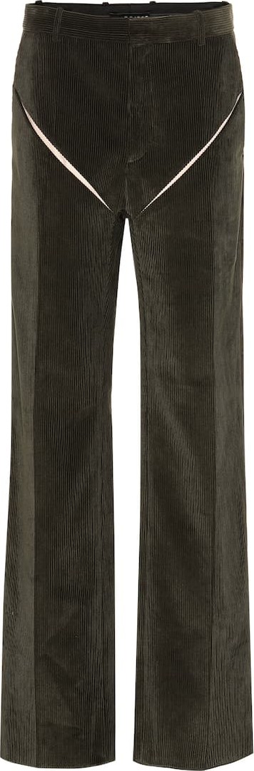 Y/Project High-rise wide-leg corduroy pants
