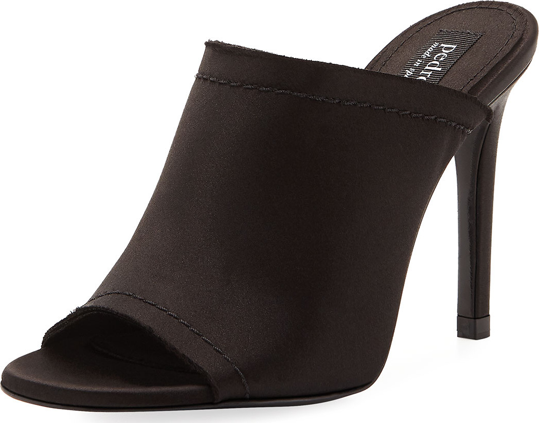 Pedro Garcia Rae Satin Glove Mule Sandal