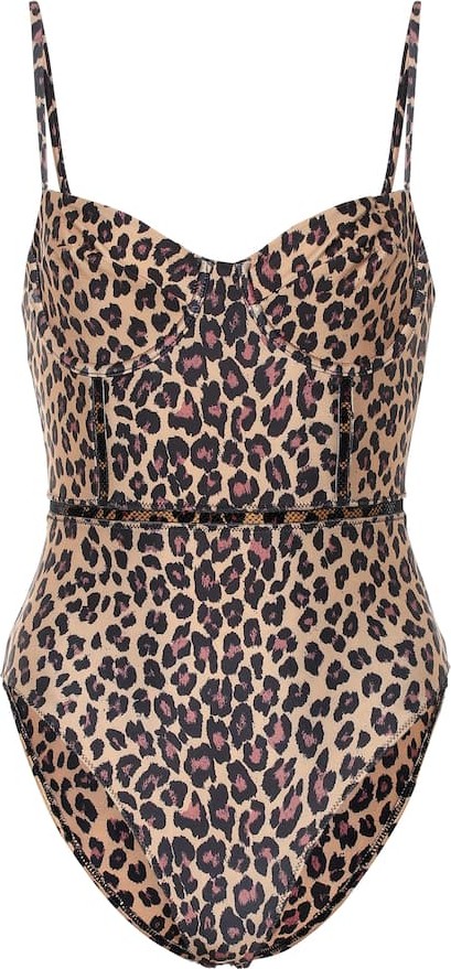 Jonathan Simkhai Leopard swimsuit