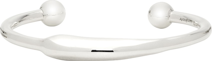 Bottega Veneta Silver Mold Bracelet