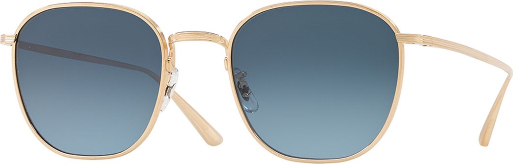 Oliver Peoples Board Meeting Square Photochromic Titanium Sunglasses