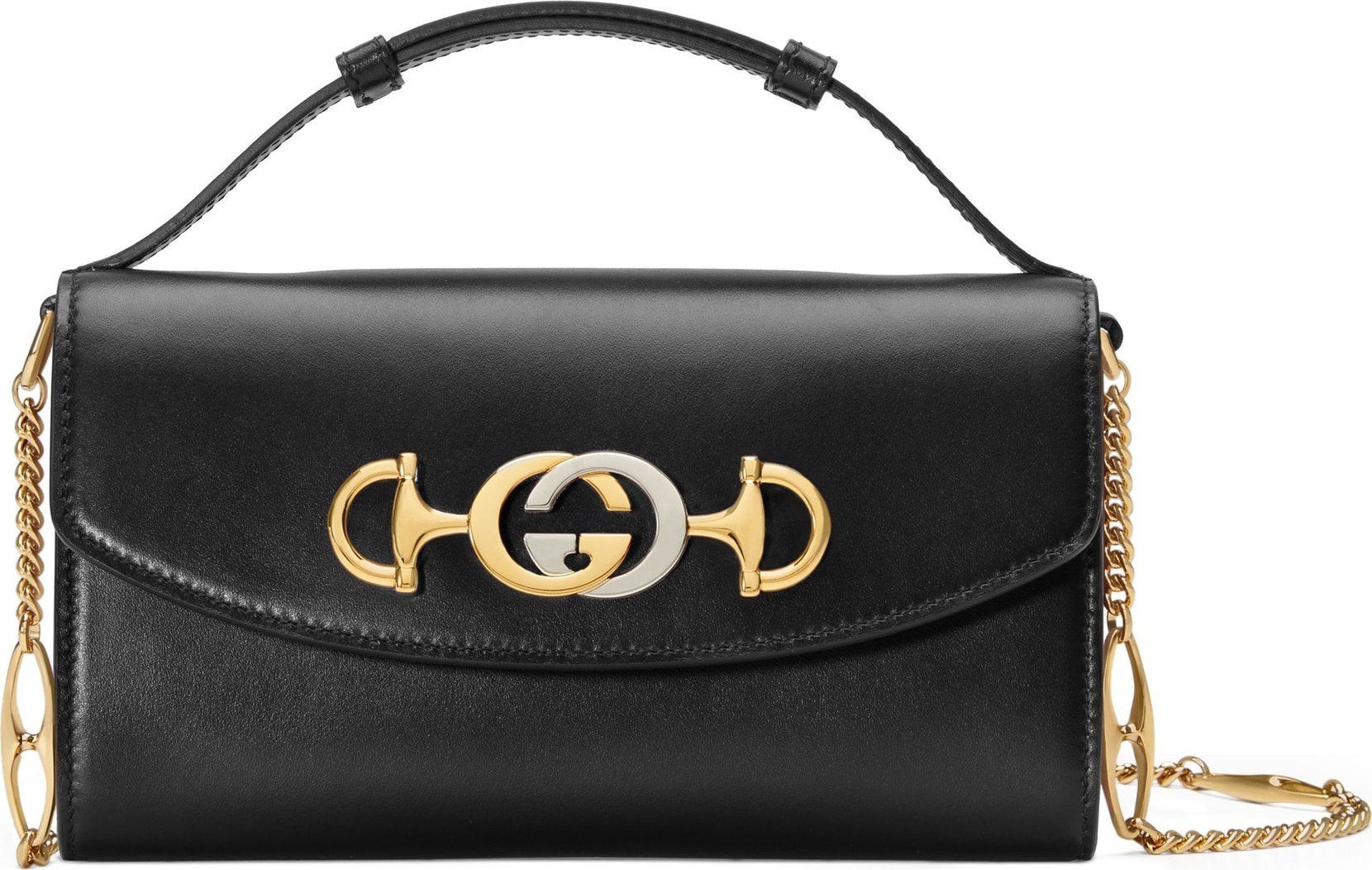 Gucci Mini Zumi Leather Shoulder Bag