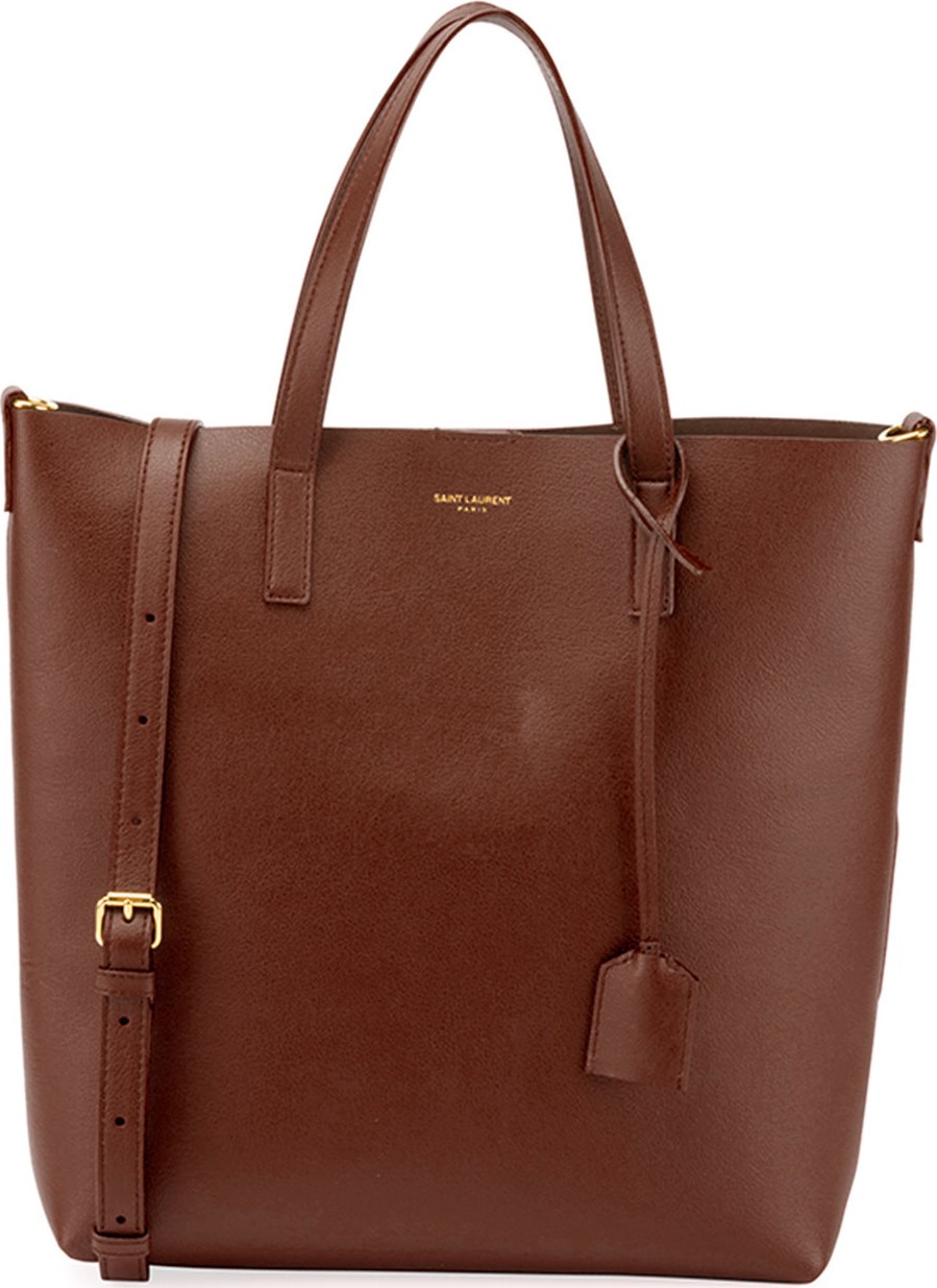 Saint Laurent Toy Leather Tote Bag with Shoulder Strap